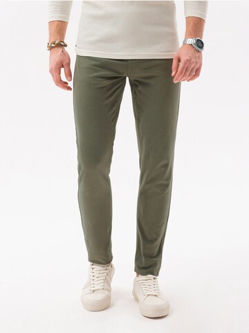 Ombre Regular Chino Pants 'P1059' in Green