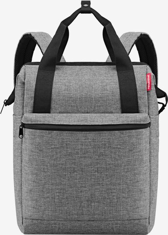 REISENTHEL Backpack in Grey: front