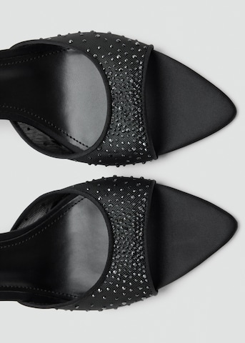 MANGO Mule 'PEPYSTR' in Black