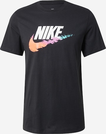 Nike Sportswear - Camiseta en negro: frente