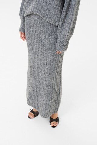 Jupe 'Tiffanie' KAREN BY SIMONSEN en gris : devant