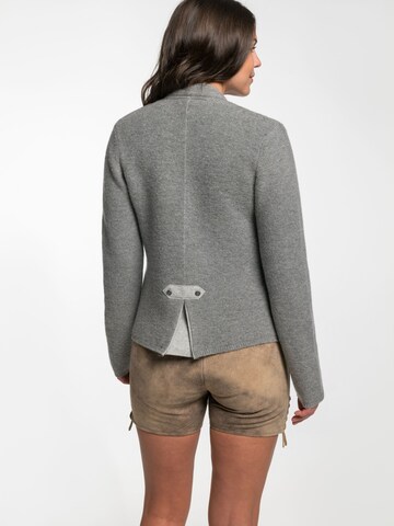 SPIETH & WENSKY Knitted costume cardigan 'Elena' in Grey