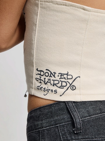 Ed Hardy - Top en beige