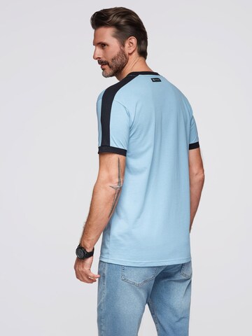 Maglietta di Ombre in blu