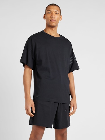 ADIDAS ORIGINALS Тениска 'Street Neuclassics' в черно: отпред