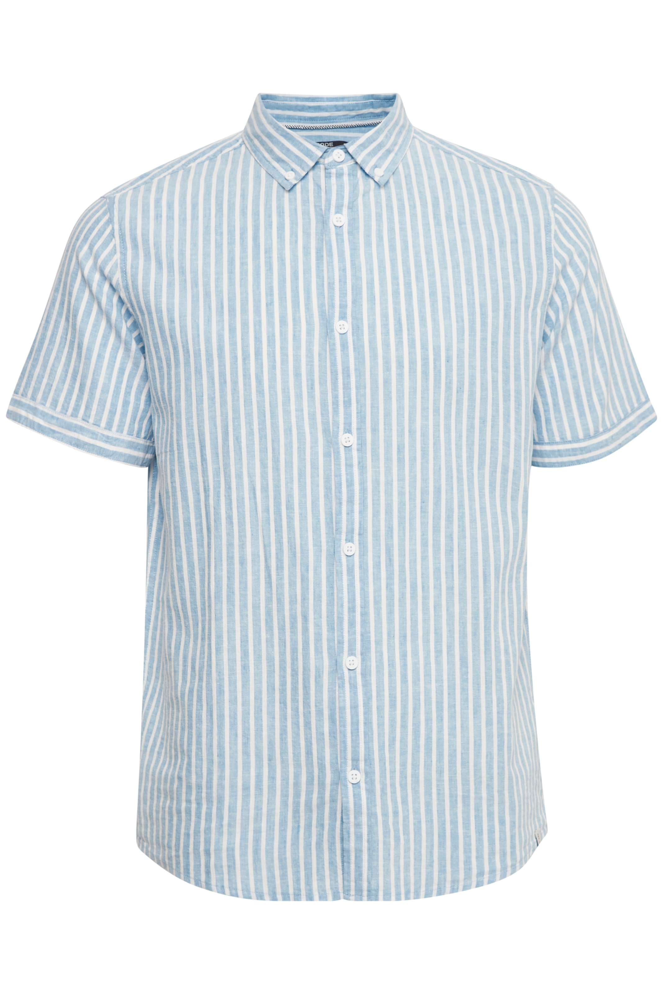 Camicia 'Hank' di INDICODE JEANS in blu: frontale
