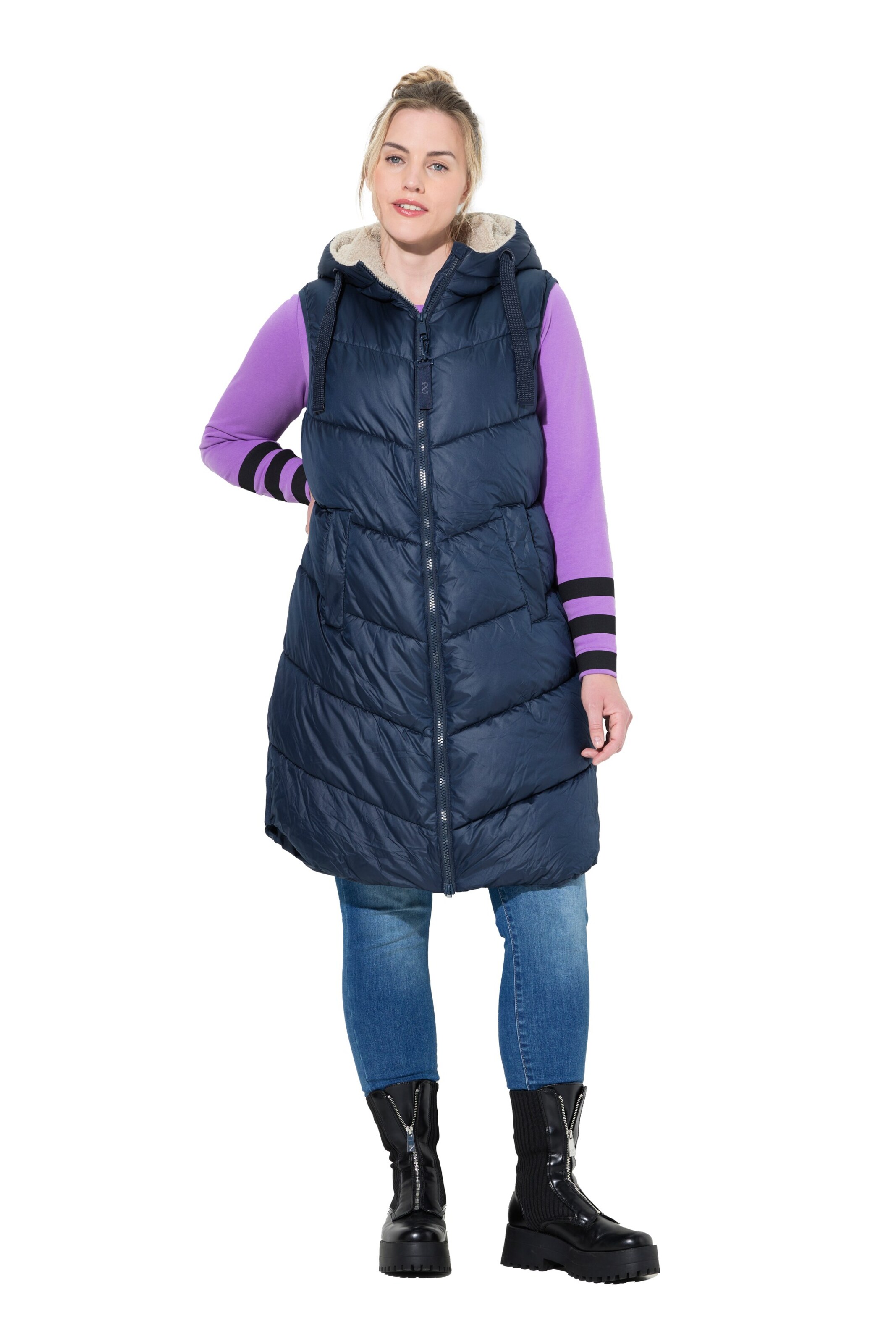 LAURASØN Weste in Blau