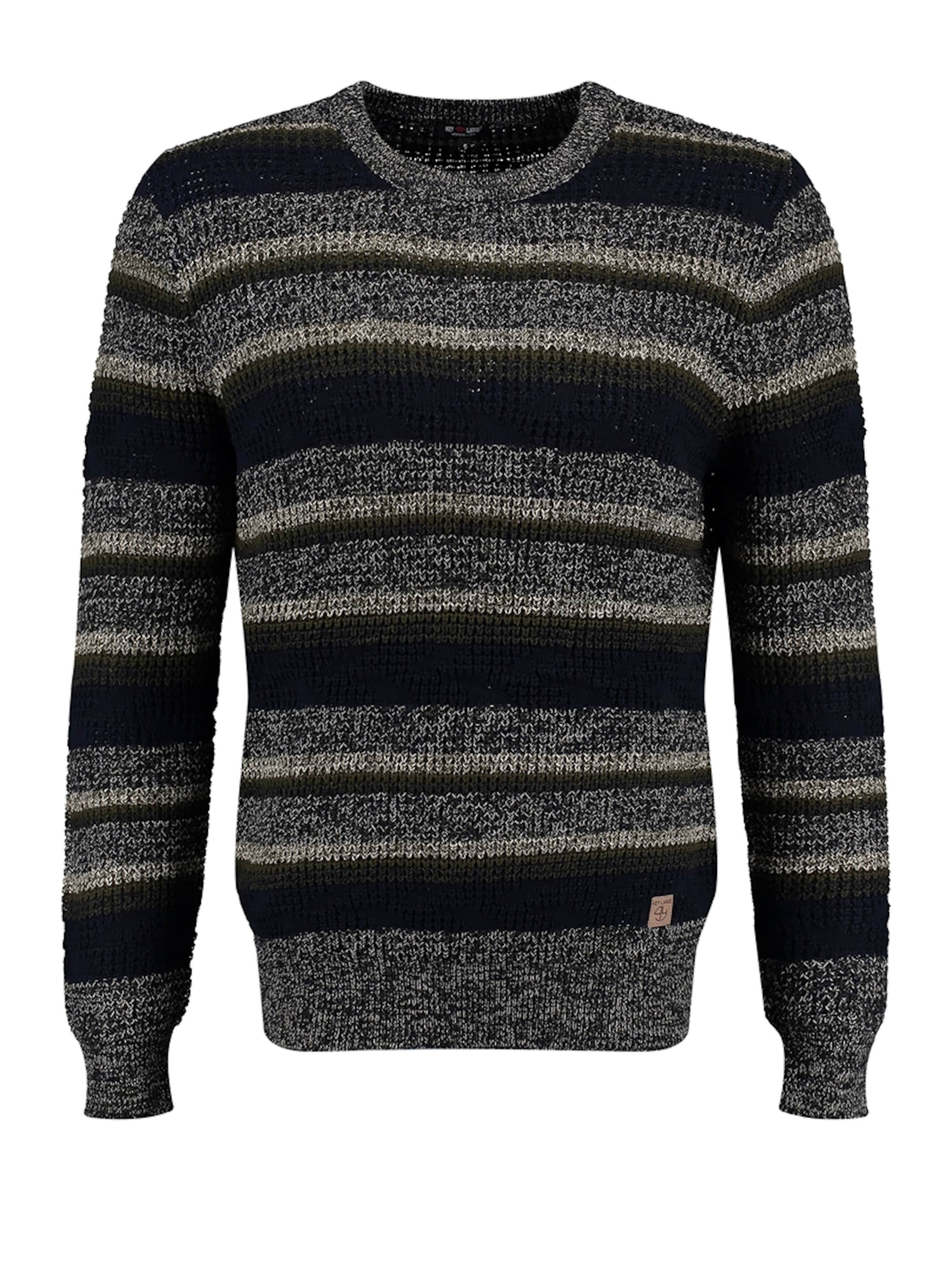 Key Largo Pullover 'Basel' i blå: forside