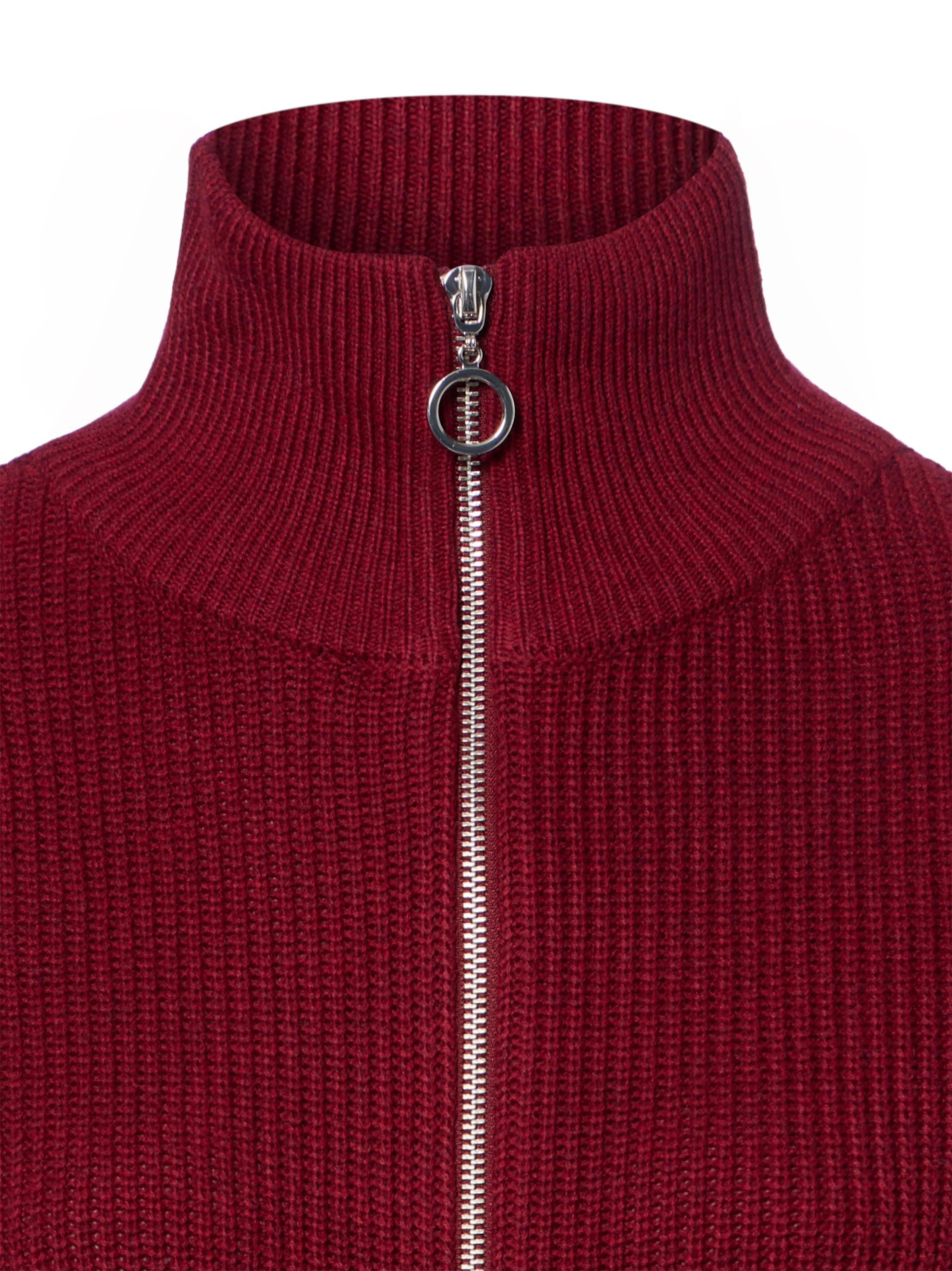 Franco Callegari Gebreid vest in Rood