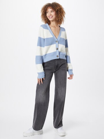 Monki Wide leg Jeans in Grijs