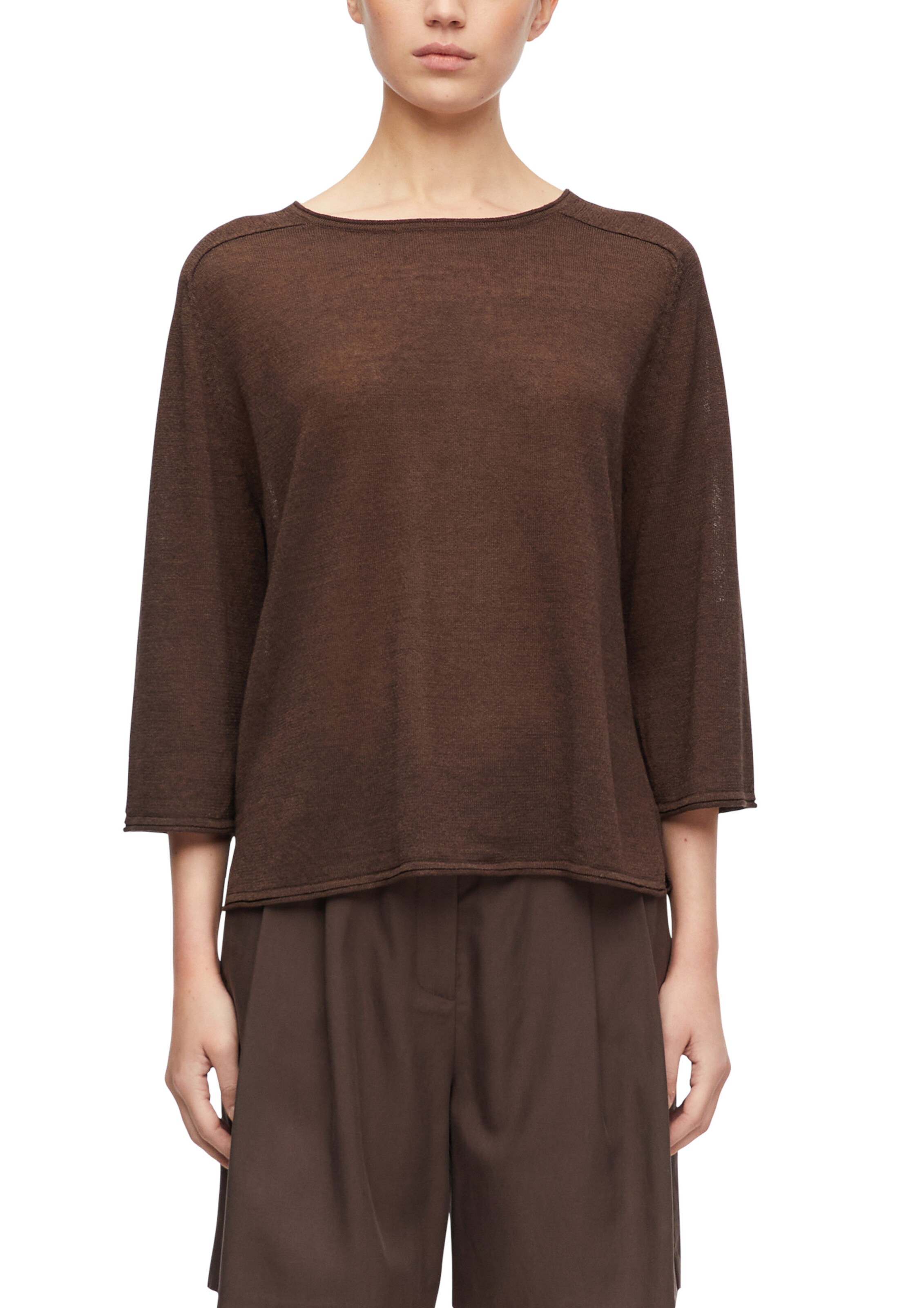 Pull-over COMMA en marron