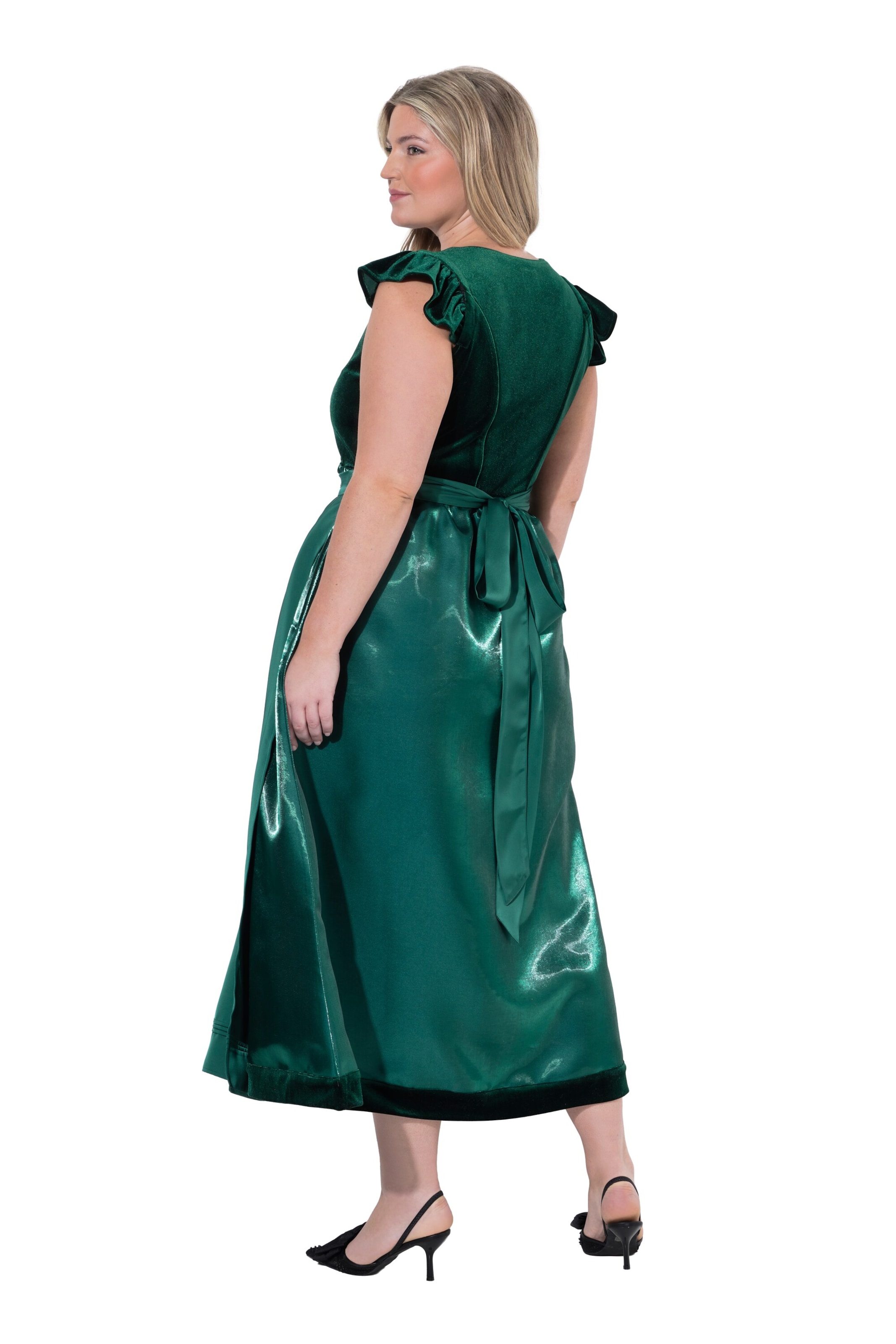Ulla Popken Dirndl in Green