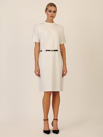 APART Knitted dress in White