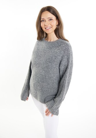 usha WHITE LABEL Sweater 'Lynnea' in Grey