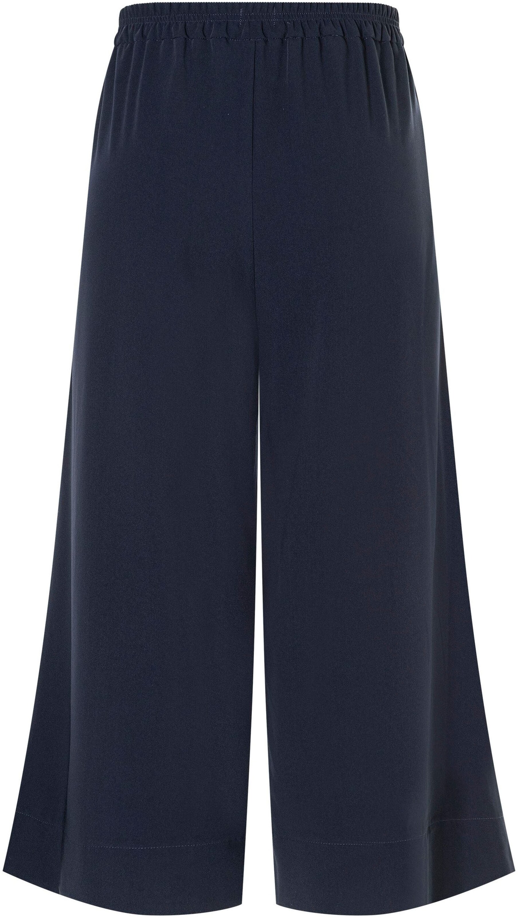 MAC Wide Leg Hose in Blau