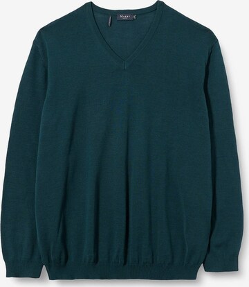 MAERZ Muenchen Sweater in Green: front