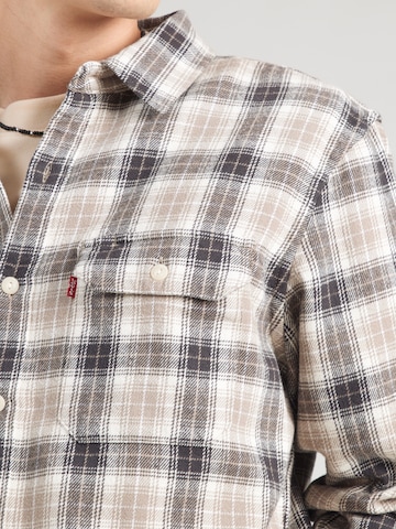 LEVI'S ® Φθινοπωρινό και ανοιξιάτικο μπουφάν 'Jackson Worker' σε μπεζ