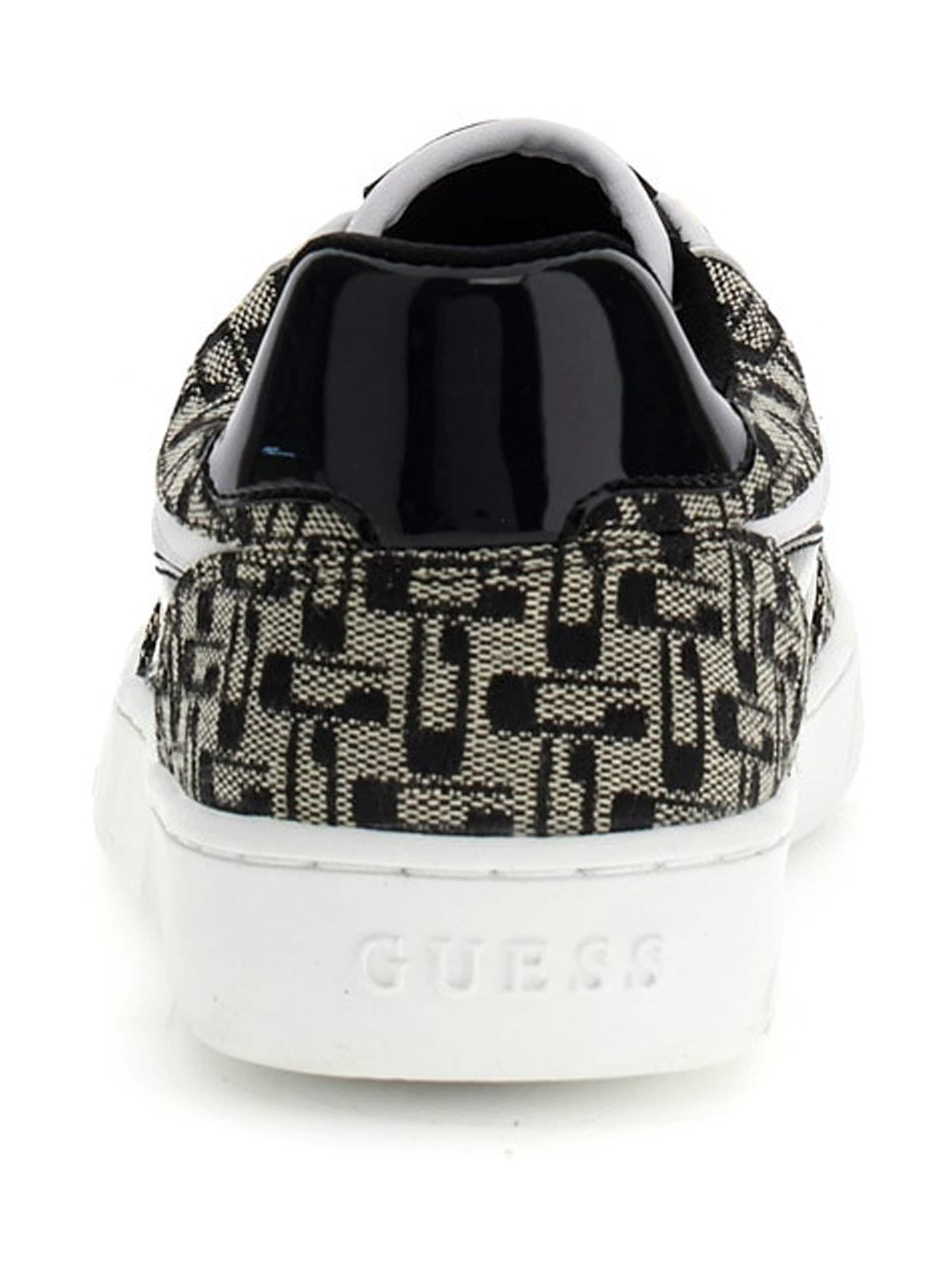 GUESS Sneakers laag 'NAIMA3' in Zwart