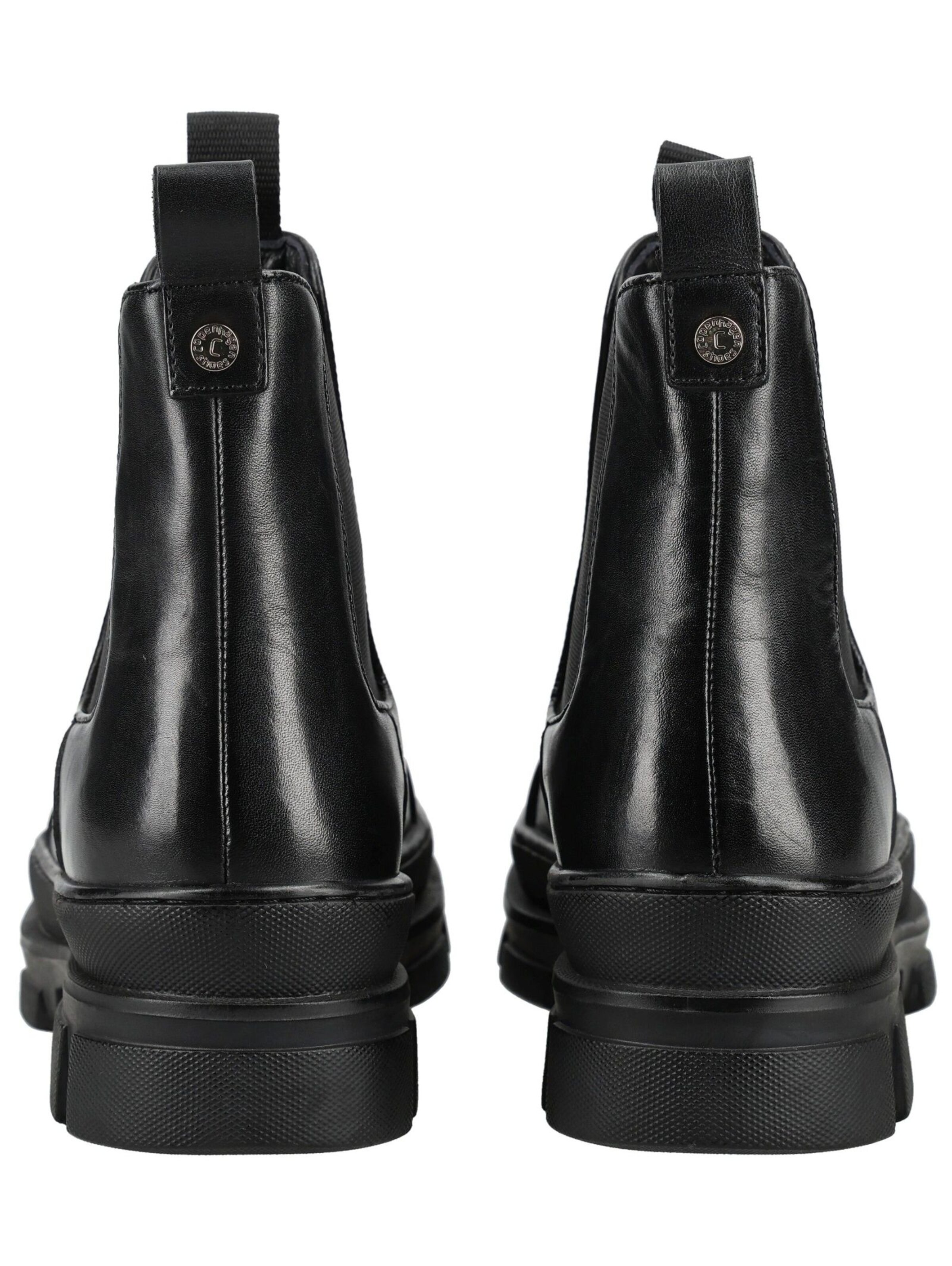 Copenhagen shoes Chelsea boots in Black: back