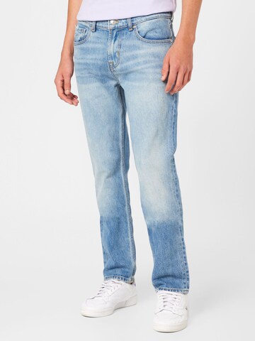 Coupe slim Jean 'Wander' 7 for all mankind en bleu : devant