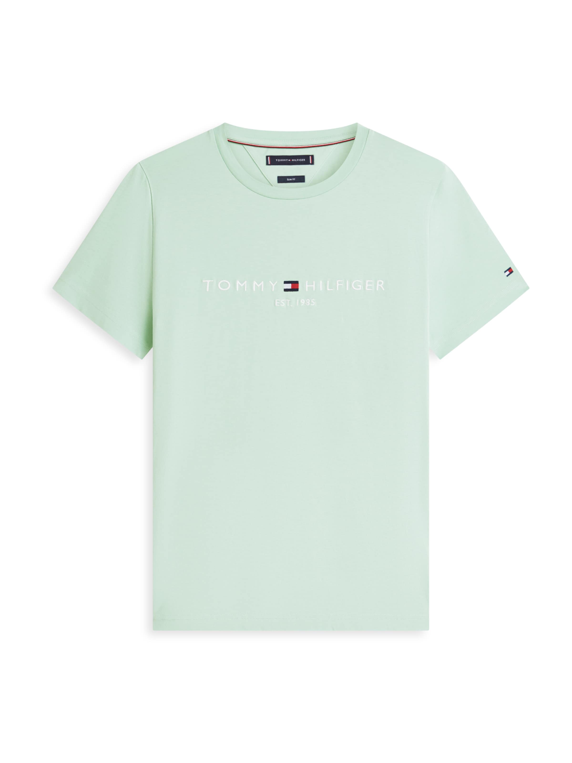 TOMMY HILFIGER Shirt in Groen: voorkant