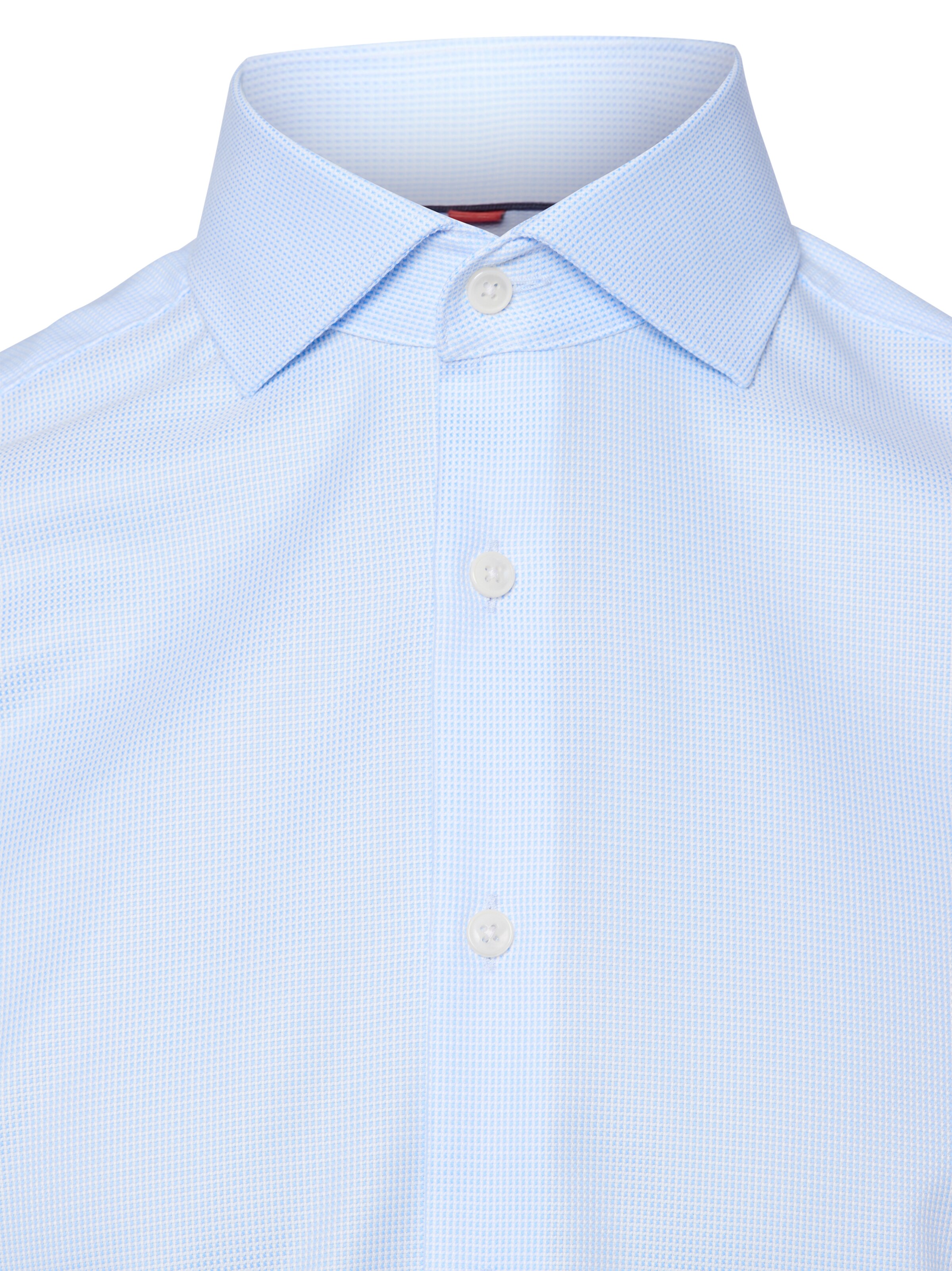 Finshley & Harding Slim Fit Businesshemd in Blau