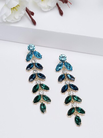 AVANT-GARDE PARIS - Pendientes 'Florenceta' en azul