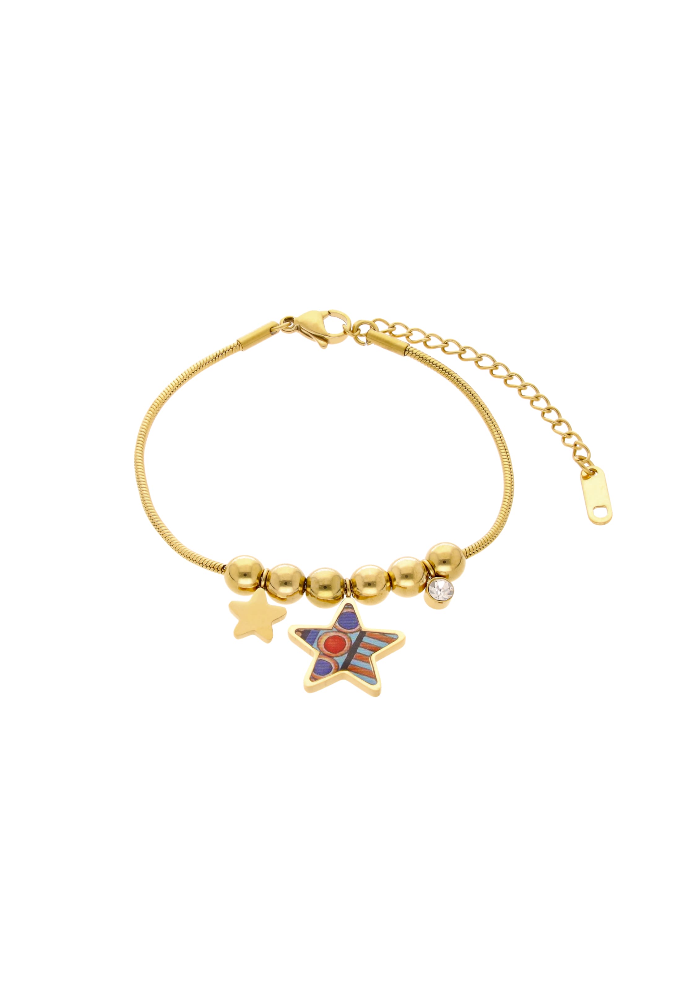 usha FESTIVAL Pulsera en oro / mezcla de colores, Vista del producto