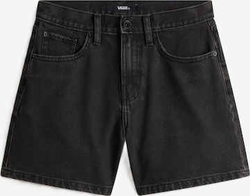 juoda VANS Standartinis Džinsai 'Check 5 Mid Rise Short': priekis