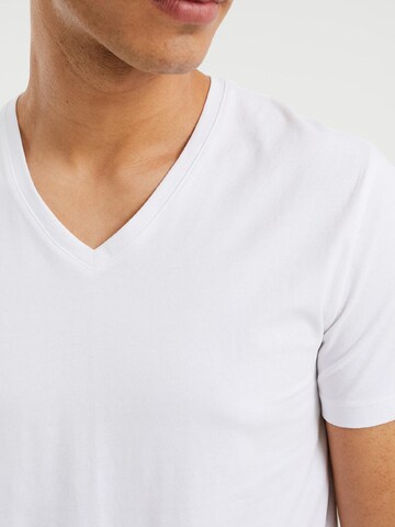 T-Shirt WE Fashion en blanc