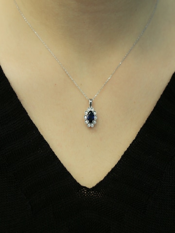 EinStein Diamant Necklace in Silver