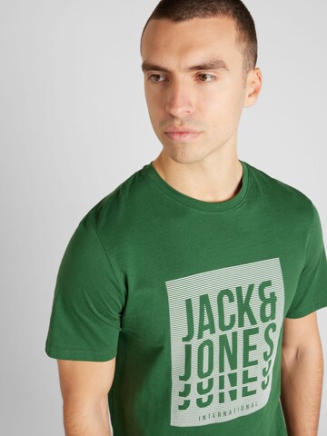 JACK & JONES Футболка 'FLINT' в Зеленый