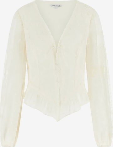 GUESS Bluse in Beige: Vorderseite