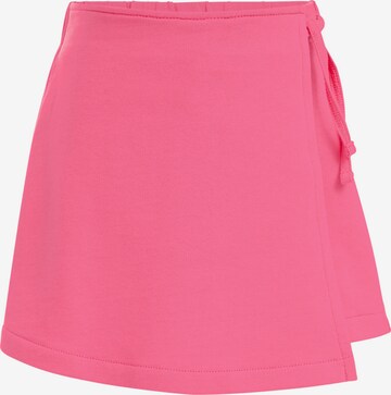 WE Fashion regular Παντελόνι σε ροζ: μπροστά