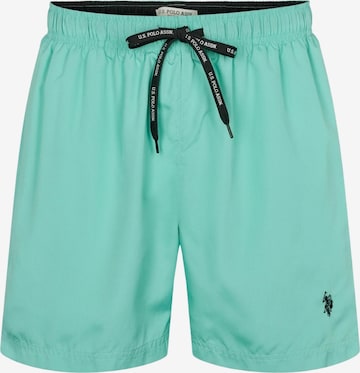 U.S. POLO ASSN. Uimashortsit 'Aza' värissä sininen: etupuoli