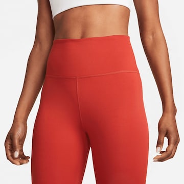 NIKE Skinny Παντελόνι φόρμας σε κόκκινο
