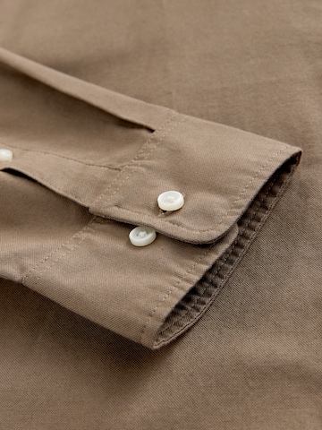 pelēks Next Slim fit Krekls