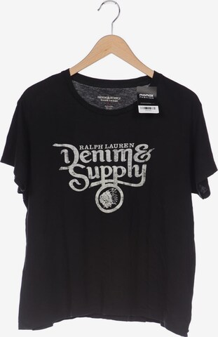 DENIM & SUPPLY Ralph Lauren Top & Shirt in S in Black: front