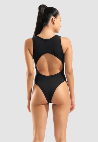 juoda ARENA Biustjė Maudymosi kostiumėlis 'RIB BODY'