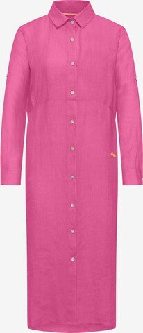 Frieda & Freddies NY Shirt Dress in Pink: front