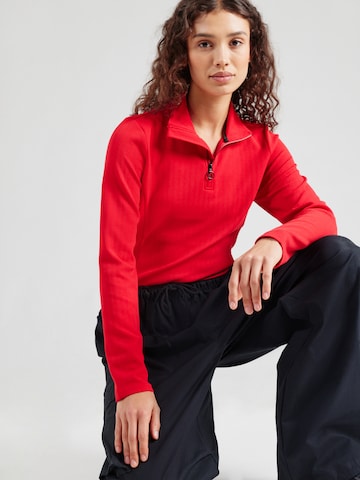 Tricou funcțional 'KSW 98' de la KILLTEC pe roșu: față