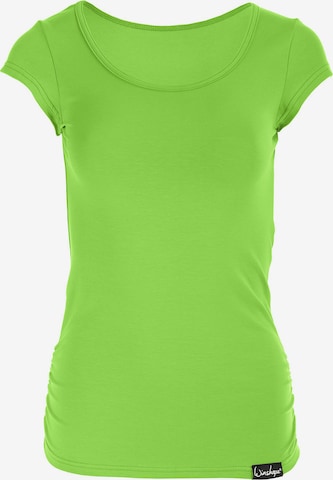 Winshape Funkcionalna majica 'WTR4' | zelena barva: sprednja stran