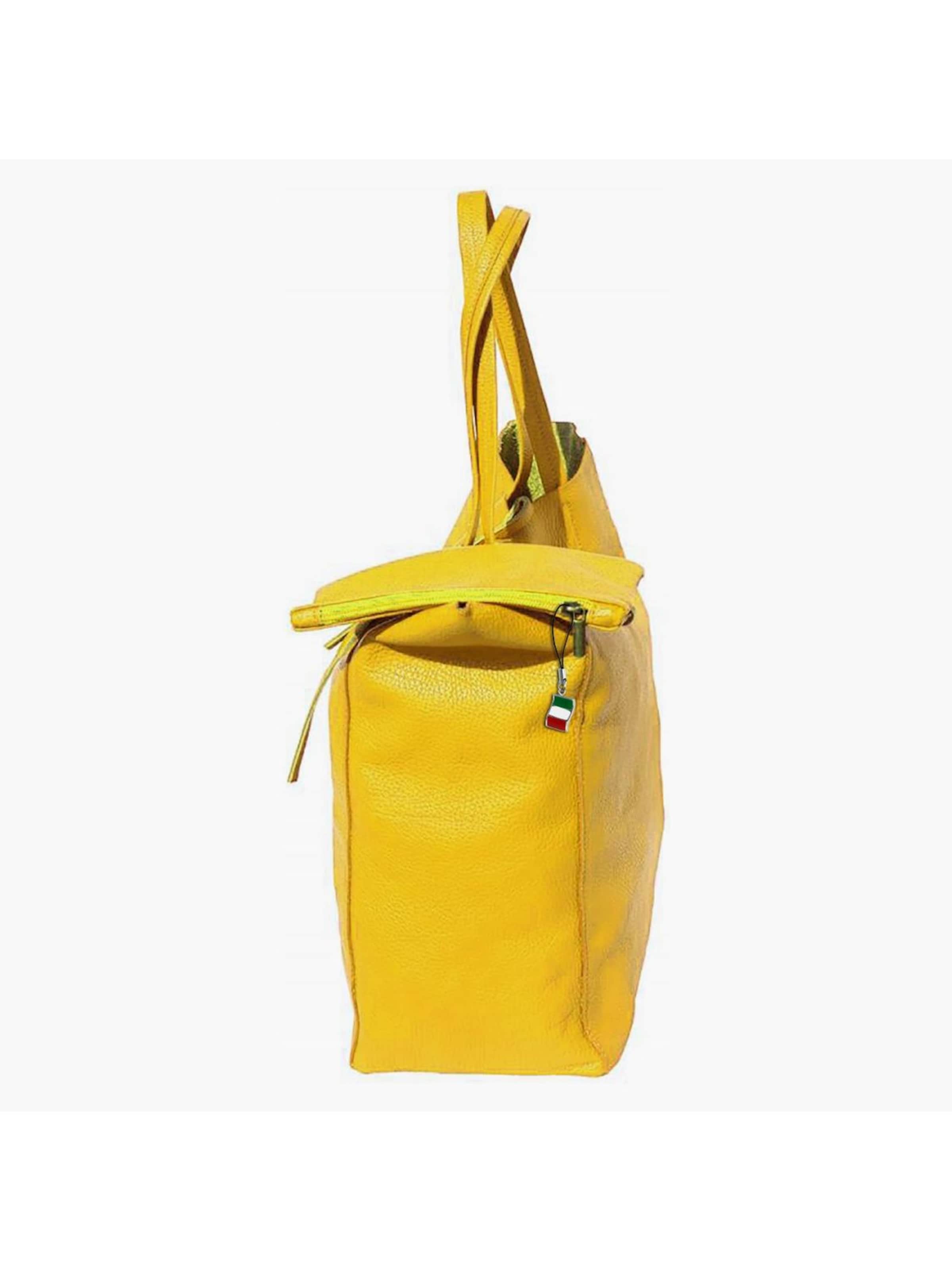 Florence Shoulder Bag in Yellow