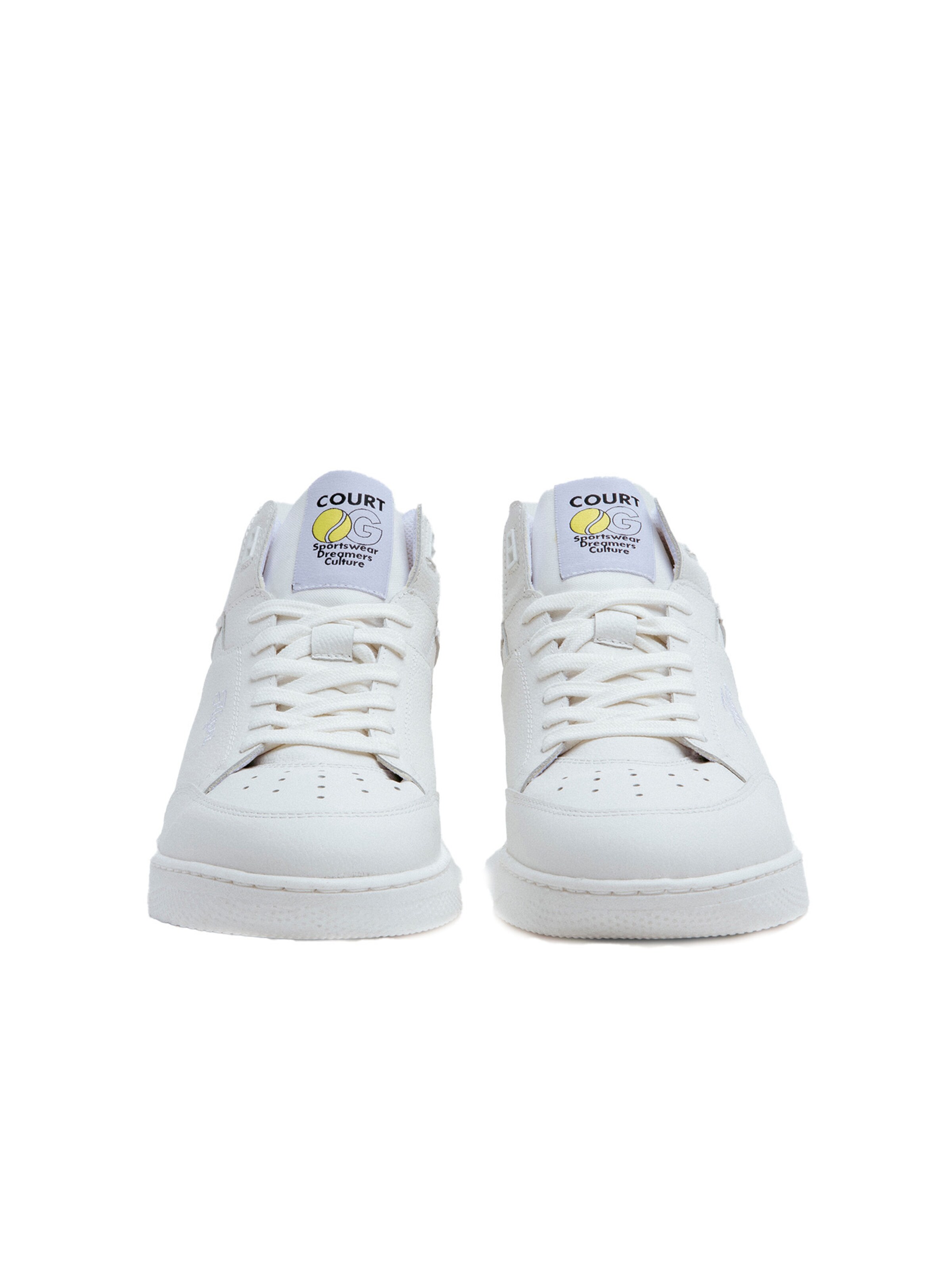 Algori High-Top Sneakers in White