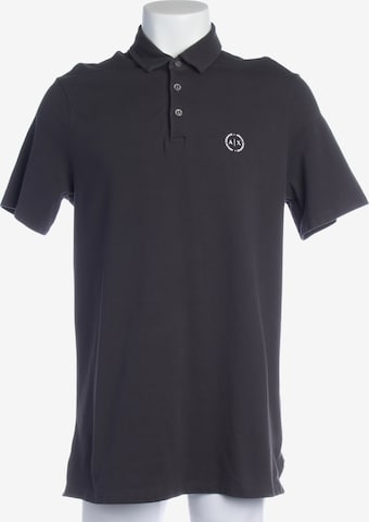 ARMANI EXCHANGE Poloshirt L in Grau: Vorderseite