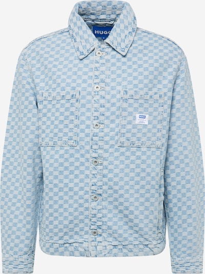 HUGO Between-Season Jacket 'Magaro' in Blue denim / White, Item view