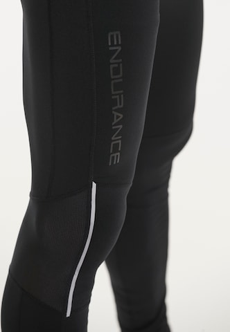 ENDURANCE Skinny Sportnadrágok 'Tranny' - fekete