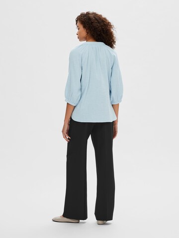 SELECTED FEMME Blouse 'Alberta' in Blauw