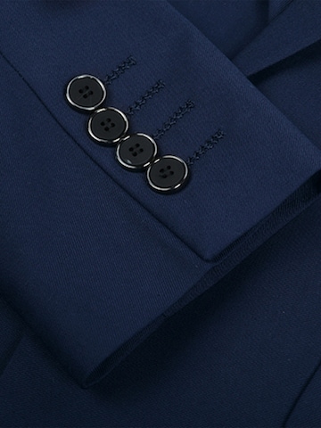 YOUTHUP Slim fit Suit 'Cado' in Blue