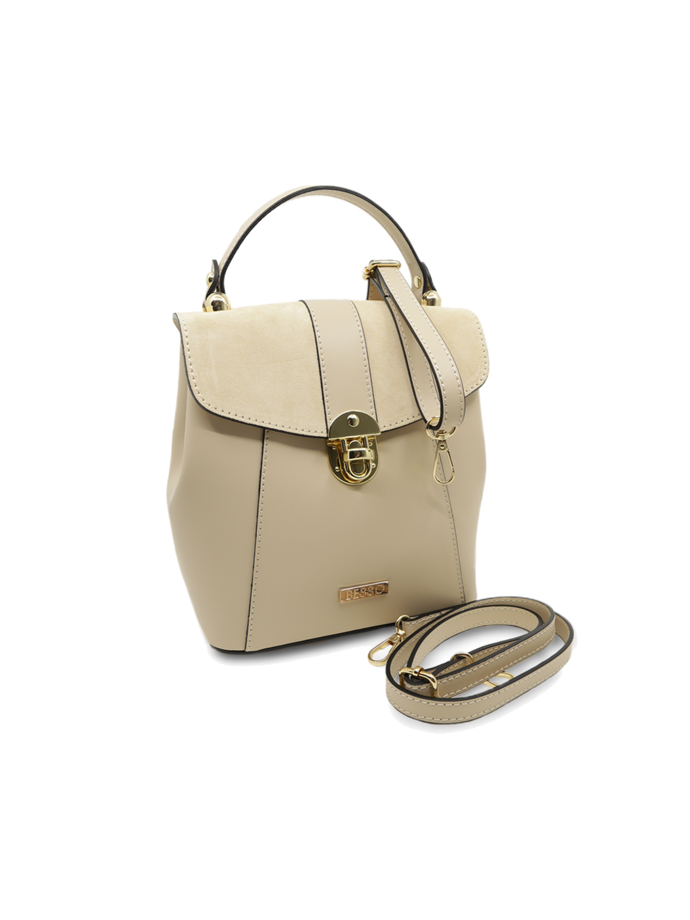 BESSO Handbag 'Stile in Citta' in Beige